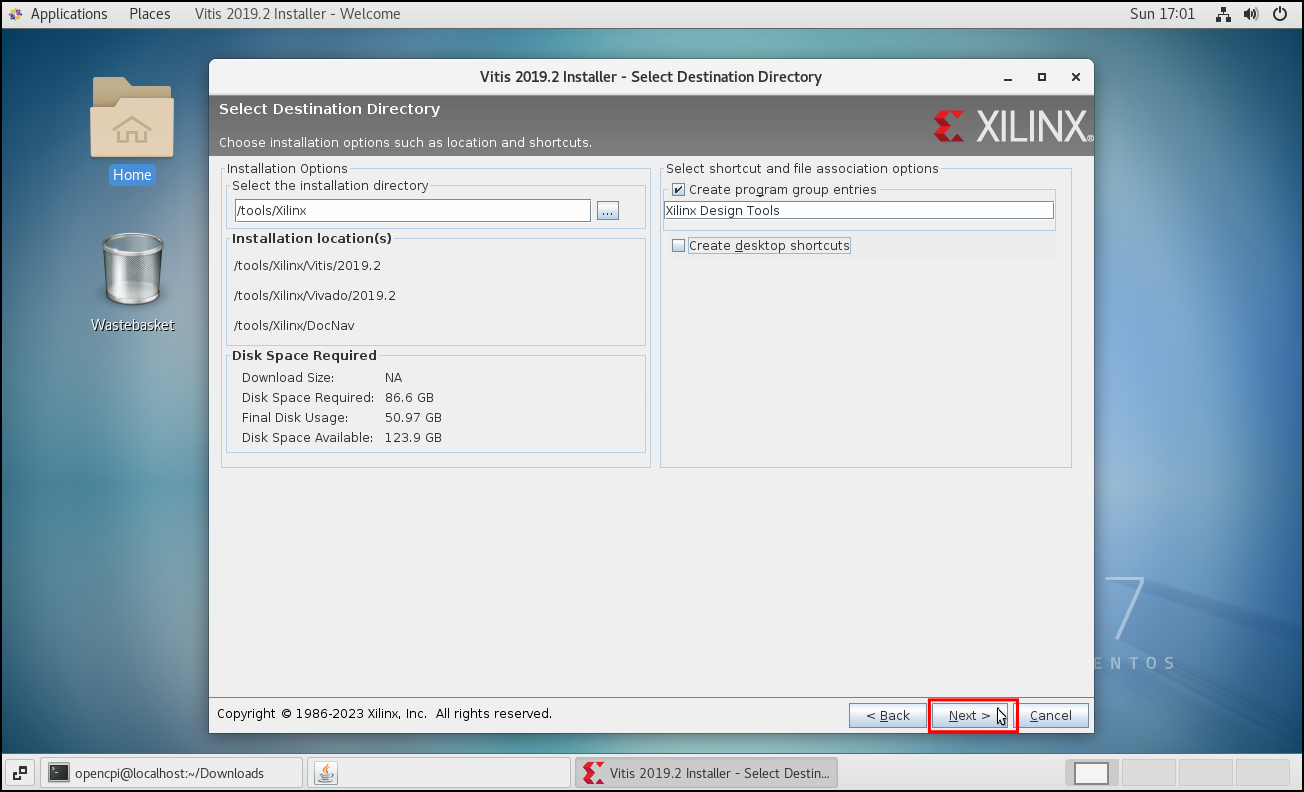 Xilinx Install Location